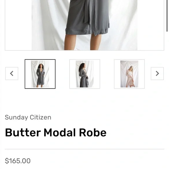 Sunday Citizen Robe L\XL fits small - Picture 2 of 3